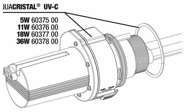 JBL PC UV-C Electrical unit - Блок питания для УФ-стерилизатора ProCristal, 11 Вт - фотография № 3