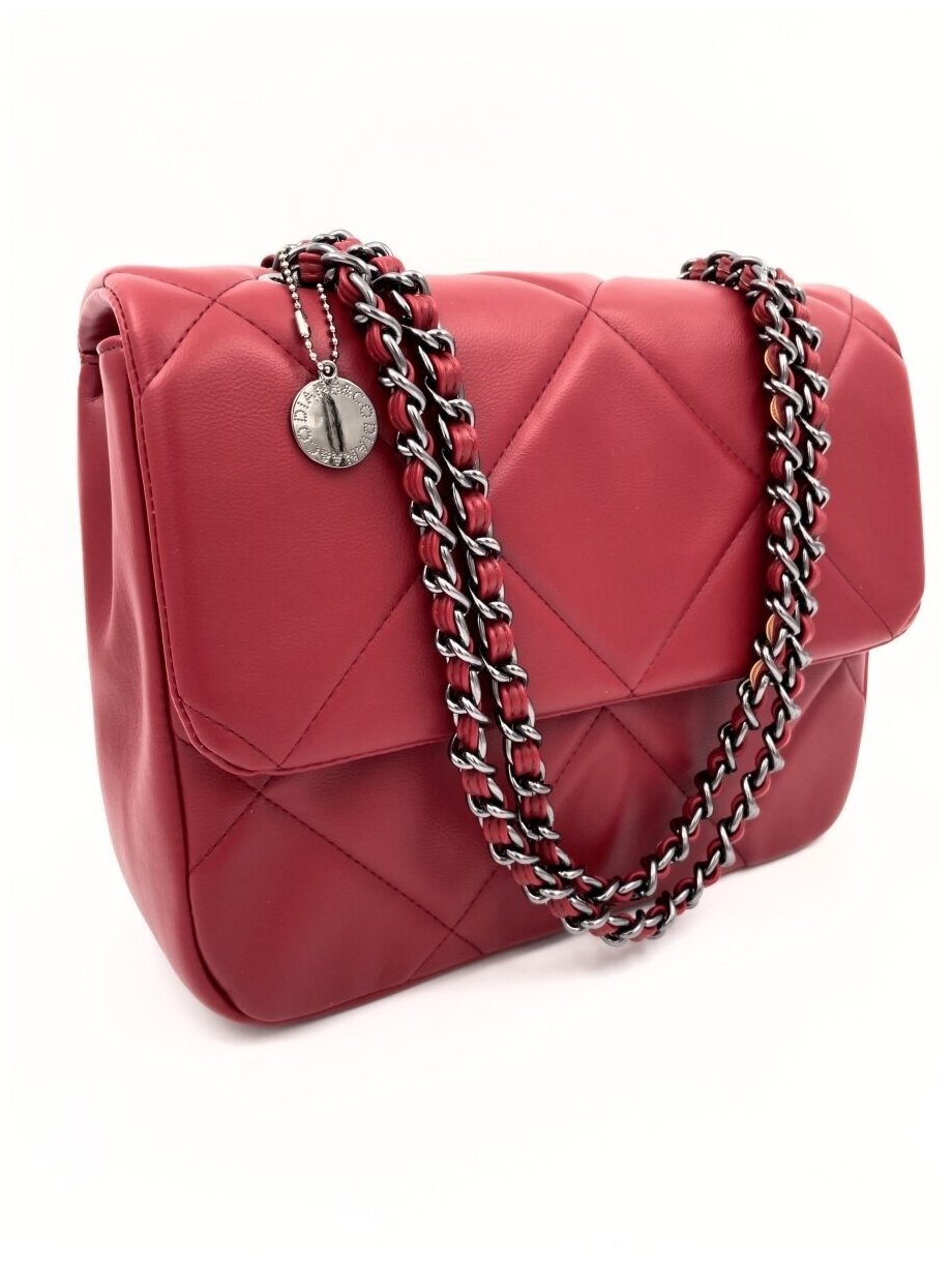 Женская сумка кросс-боди RENATO 3070-2-RED цвета красный 