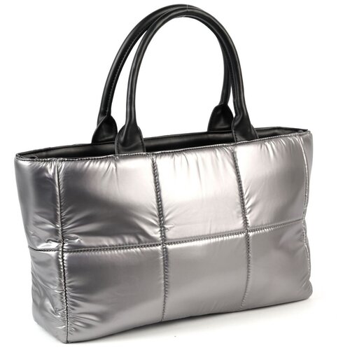 Женская сумка В225 СильверГрей Piove серебристого цвета