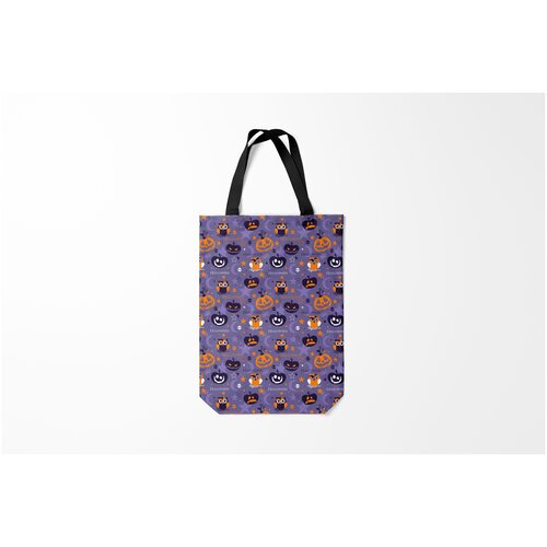 фото Сумка-шоппер / 31х42 см / праздники / хэллоуин burnettie