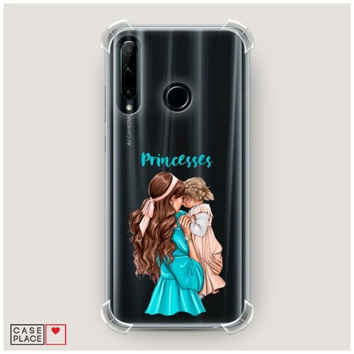 фото Противоударный силиконовый чехол "две принцессы" на huawei p smart plus 2019 / хуавей п смарт 2019 case place