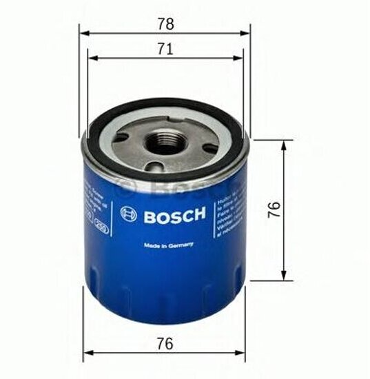 Фильтр масляный Bosch F026407078 (P 7078)