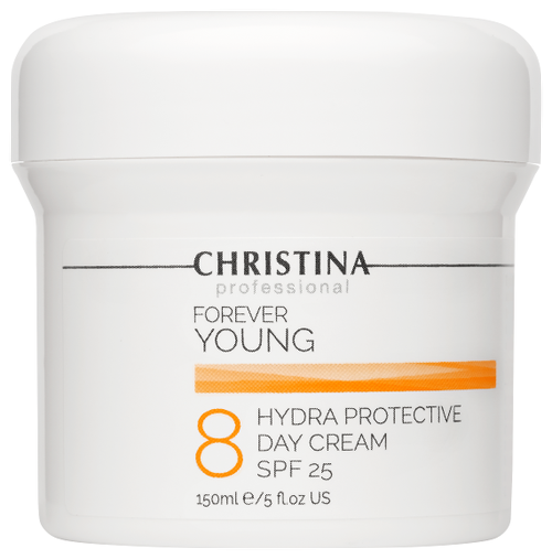 Christina Forever Young Hydra Protective Day Cream SPF 25 Дневной гидрозащитный крем для лица c SPF 25 (шаг 8), 150 мл