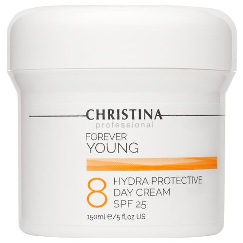 Christina Forever Young Hydra Protective Day Cream SPF 25 Дневной гидрозащитный крем для лица c SPF 25 (шаг 8), 150 мл