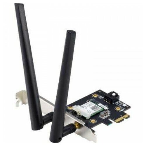 WiFi и Bluetooth адаптер ASUS AX3000 PCI Express (ант.внеш.съем) 2ант.