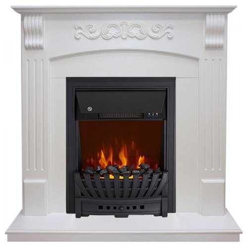 Электрокамин Royal Flame Sorrento с очагом Aspen Black белый электроочаг royal flame aspen black