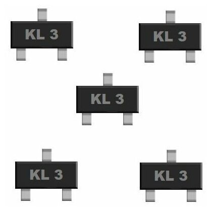 BAT54C KL3 транзистор (5 шт.) SOT23 SMD аналог KL3R20 схема SMP30-180 характеристики цоколевка datasheet