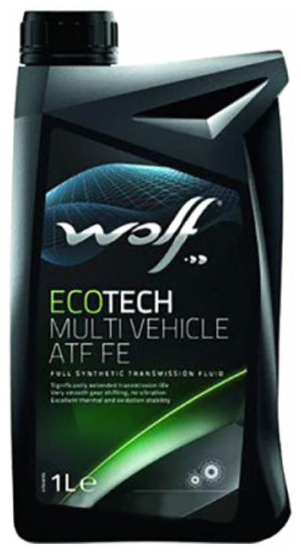 Масло трансмиссионное ECOTECH MULTI VEHICLE ATF FE 1L WOLF 8329449