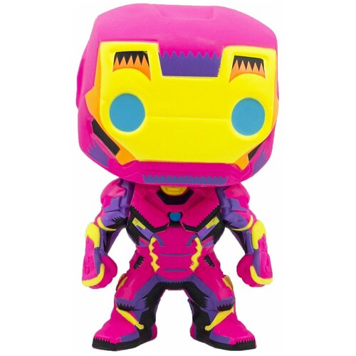 Фигурка Funko POP! Bobble: Marvel: Black Light: Iron Man (Эксклюзив) фигурка funko pop тор эксклюзив target из линейки marvel black light