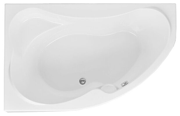 AquaNet Акриловая ванна Aquanet Capri 160x100 L 205476 без гидромассажа