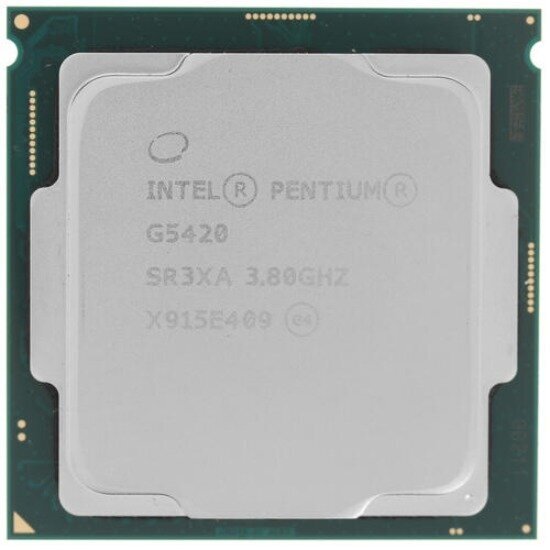 Процессор INTEL Pentium Gold G5420, LGA 1151v2, OEM [cm8068403360113s r3xa] - фото №2