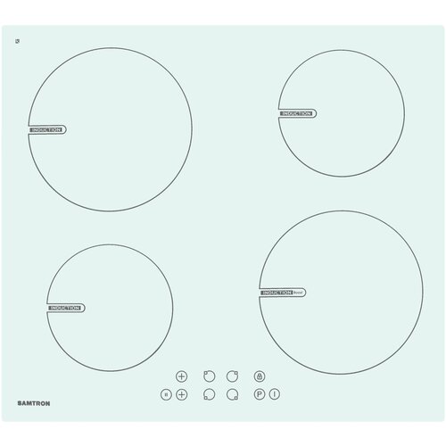 Встраиваемая индукционная панель Samtron VI-690 WG цвет белый