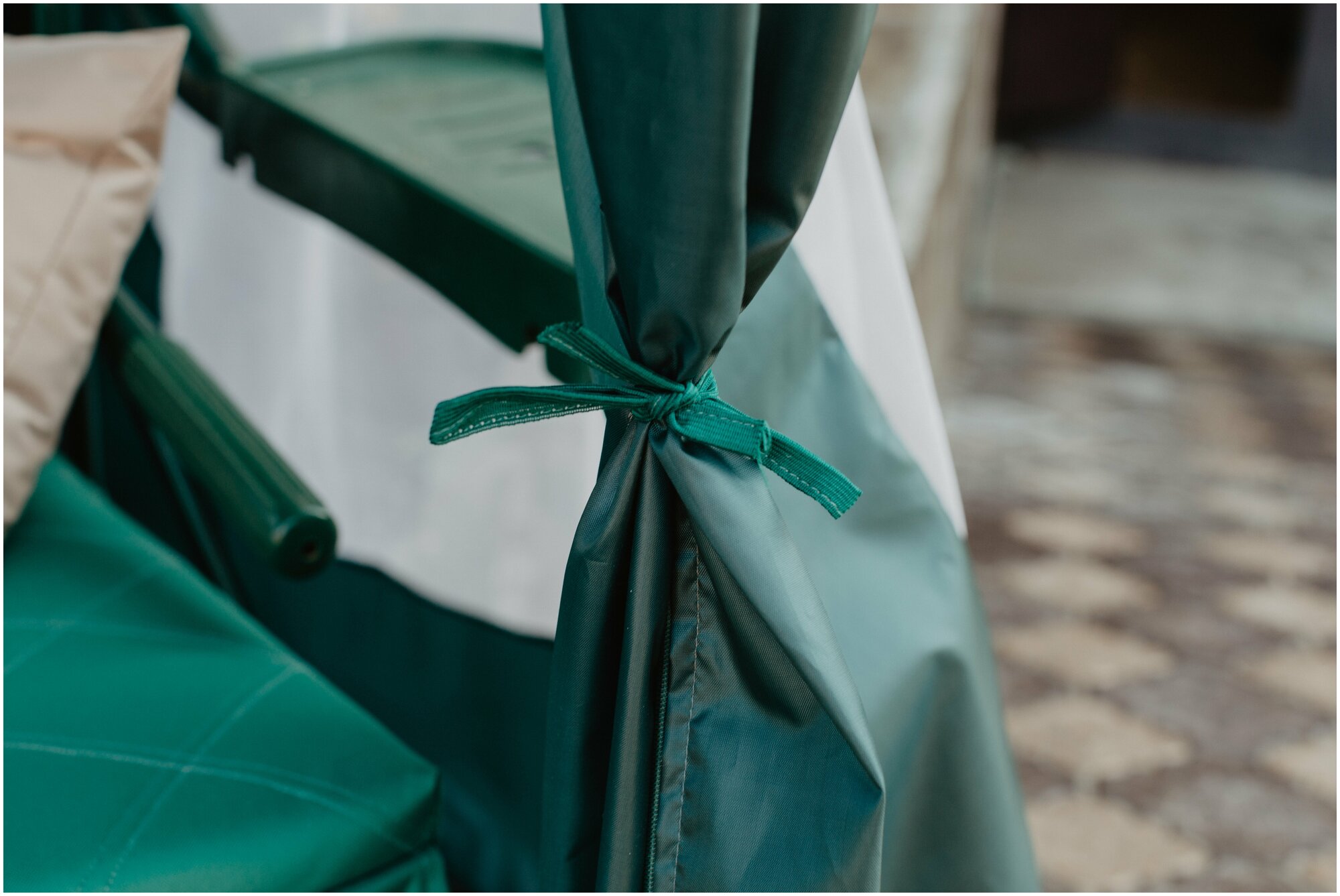 Тент-шатер Fler для качелей Варадеро (219х131х170 см) зеленый - фотография № 6