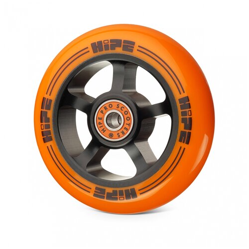 Колесо Hipe н1 100mm Black/orange, черный/оранжевый