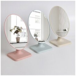 Зеркало настольное, зеркальная поверхность 14,3 × 20 см, цвет микс