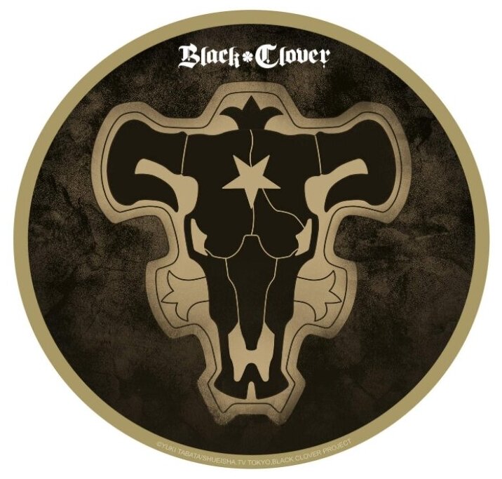 Коврик для мыши Black Clover: Mousepad Black Bull Emblem