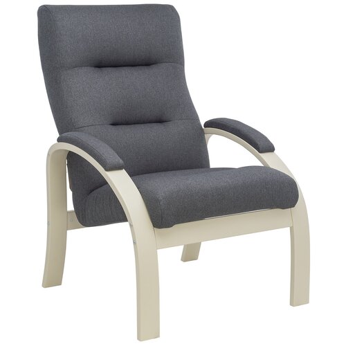 фото Кресло leset лион, слоновая кость, ткань малмо 95