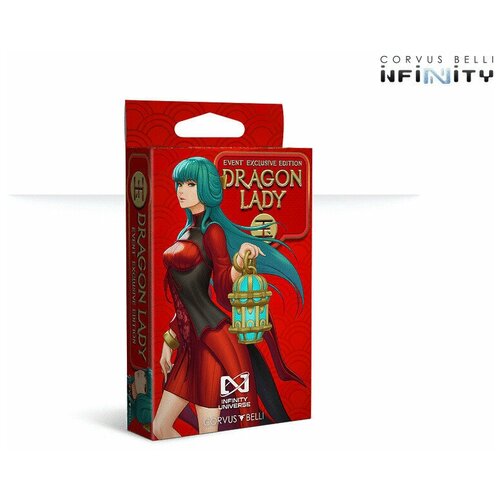 фото Миниатюра для настольной игры infinity the game dragon "lady event exclusive edition" corvus belli