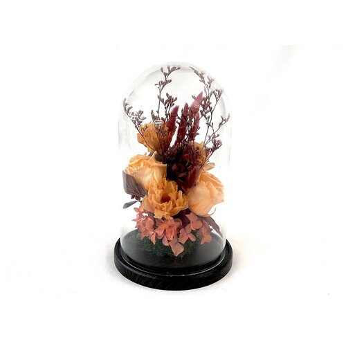 Композиция в колбе | Стабилизированные цветы