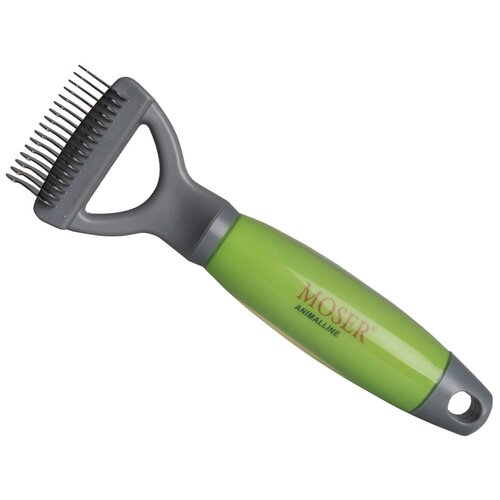 Щетка-расчёска MOSER 2999-7095, серый/зеленый