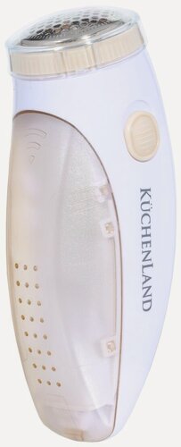 Изображение товара Машинка для снятия катышков, 13х5 см, пластик, бежевая, Fuzz