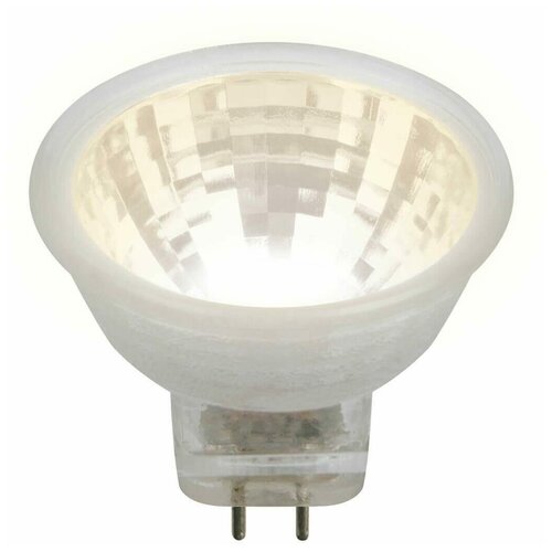 Лампа светодиодная Uniel GU4 3W 3000K прозрачная LED-MR11-3W/WW/GU4 GLZ21TR UL-00001700 цоколь gu4 gu5 3 керамический 5560719