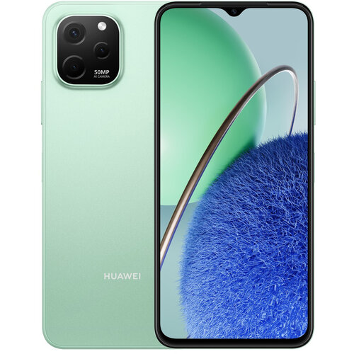 смартфон huawei nova 11i 128 gb black Смартфон HUAWEI Nova Y61 6/64 ГБ Global для РФ, Dual nano SIM, мятный зеленый