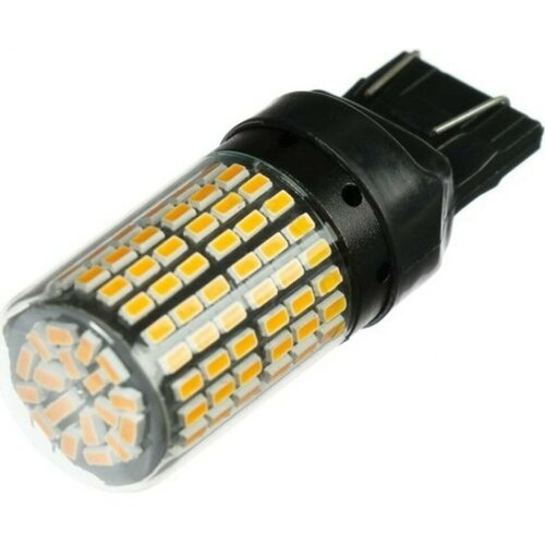 Автолампа светодиодная WY21W, 144 SMD, 12 В, свет оранжевый