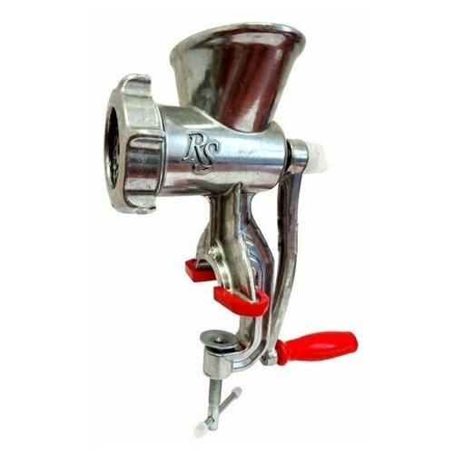 Мясорубка 1 шт серебристый ручная алюминиевая механическая бытовая с ручным приводом измельчитель для мяса и других продуктов кухонные аксессуары товары для дома и дачи 109900₽