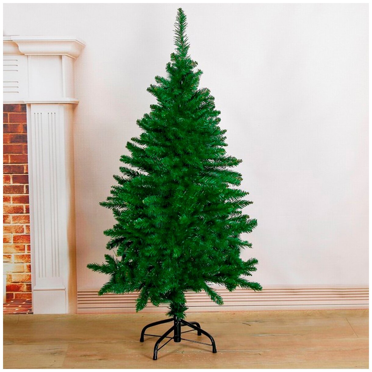 фото Ель искусственная Зимнее волшебство, 120 см, зеленая