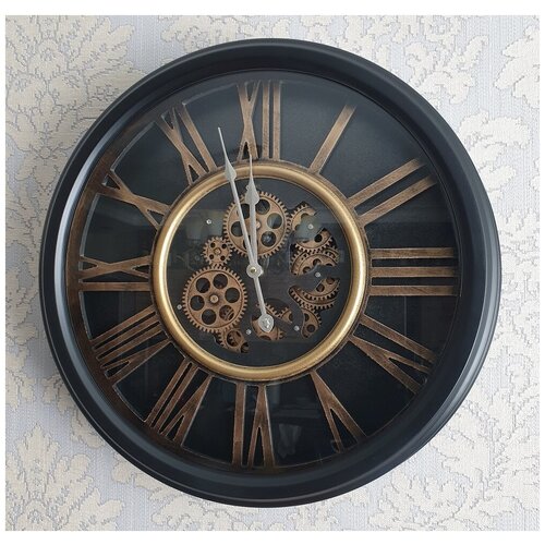 Часы настенные VILAGIO Большой размер 52 см. Скелетоны. Clock(1)192/Y672