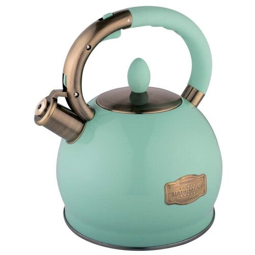 фото Чайник zeidan backman bm-0701 tiffany со свистком 3,0л