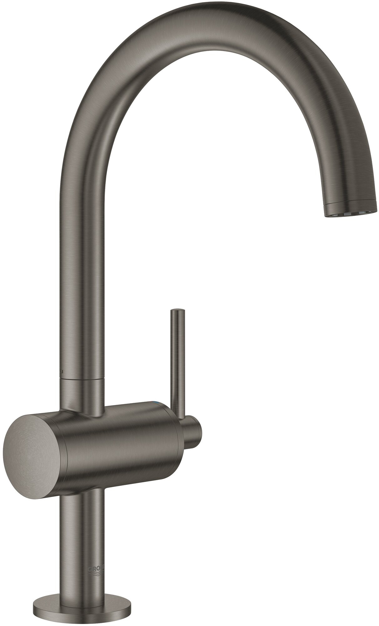 Смеситель для раковины GROHE Atrio, темный графит матовый (32042AL3)