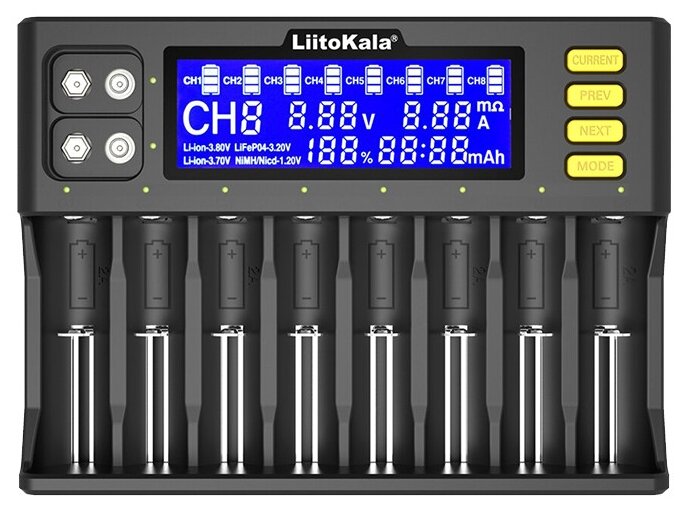 Зарядное устройство LiitoKala Lii-S8 10