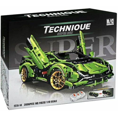 Конструктор Technic Гоночная машина Lamborghini Sian 2096 деталей 11020