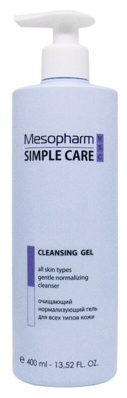 Mesopharm Очищающий нормализующий гель CLEANSING GEL 400 мл