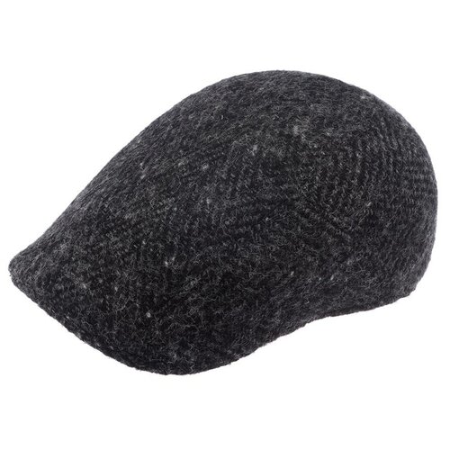 фото Кепка восьмиклинка stetson, шерсть, подкладка, размер 58, серый