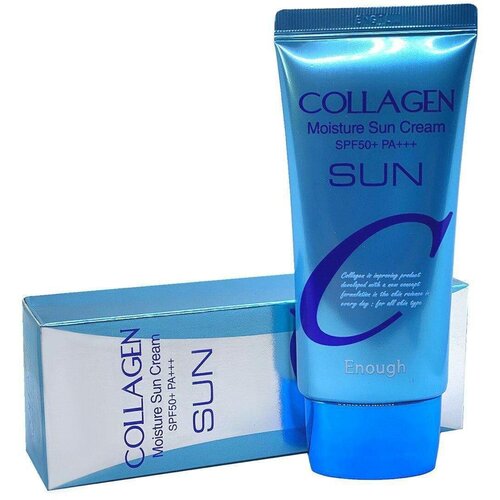 Увлажняющий солнцезащитный крем с коллагеном Collagen Moisture Sun Cream SPF50+ PA+++, 50 мл