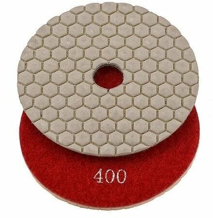 Алмазный гибкий шлифовальный круг для сухой полировки (черепашка) АГШК 100 Р400