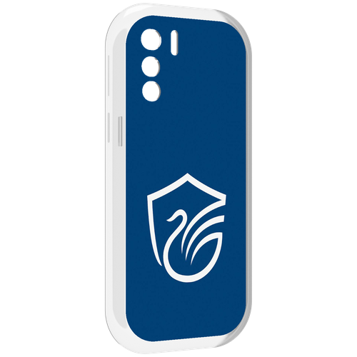 Чехол MyPads фк олимп долгопрудный мужской для UleFone Note 13P задняя-панель-накладка-бампер