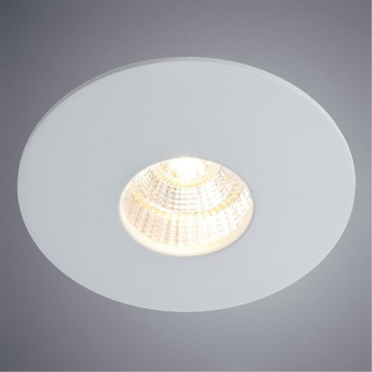 Спот Arte Lamp Uovo A5438PL-1GY, LED, 9 Вт, 3000, теплый белый, цвет арматуры: серый, цвет плафона: серый - фотография № 2