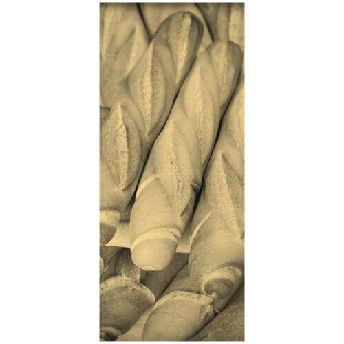 Самоклеящиеся фотообои Хлеб размер 90x210 см эффект сепия отраженный 1928₽