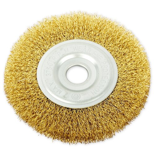 Щетка Для Ушм Плоская 150 Мм, Посадка 22.2 Мм, Латунированная Проволока Arnezi R8042150 ARNEZI арт. R8042150