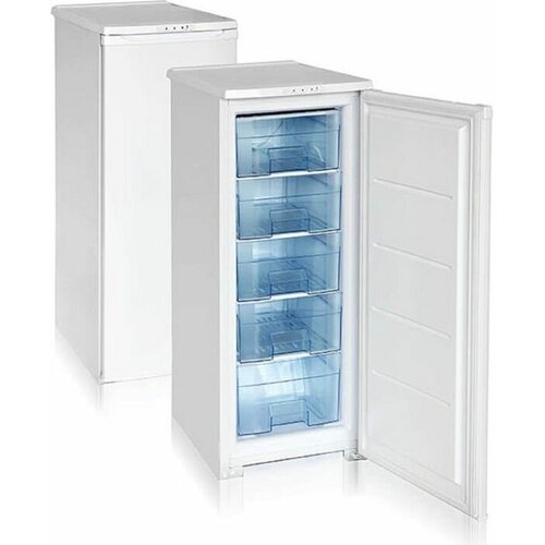 Морозильная камера Бирюса 114 класс А 94 л 12 кгсутки 5 отделений белая 4532200₽