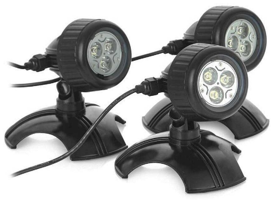 Подсветка светодиодная для пруда HP 6-3 Led JEBAO (6Wх3)