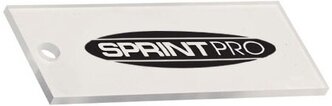 SPRINT PRO Скребок для удаления лыжной смазки SPRINT PRO T05 5 мм Прозрачный