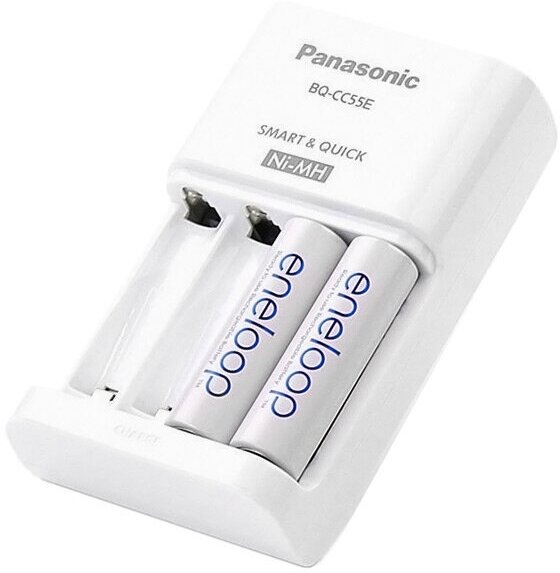 Зарядное устройство Panasonic Smart-Quick Charger Eneloop 4AA Ni-Mh (K-KJ55MCC40E) - фото №8