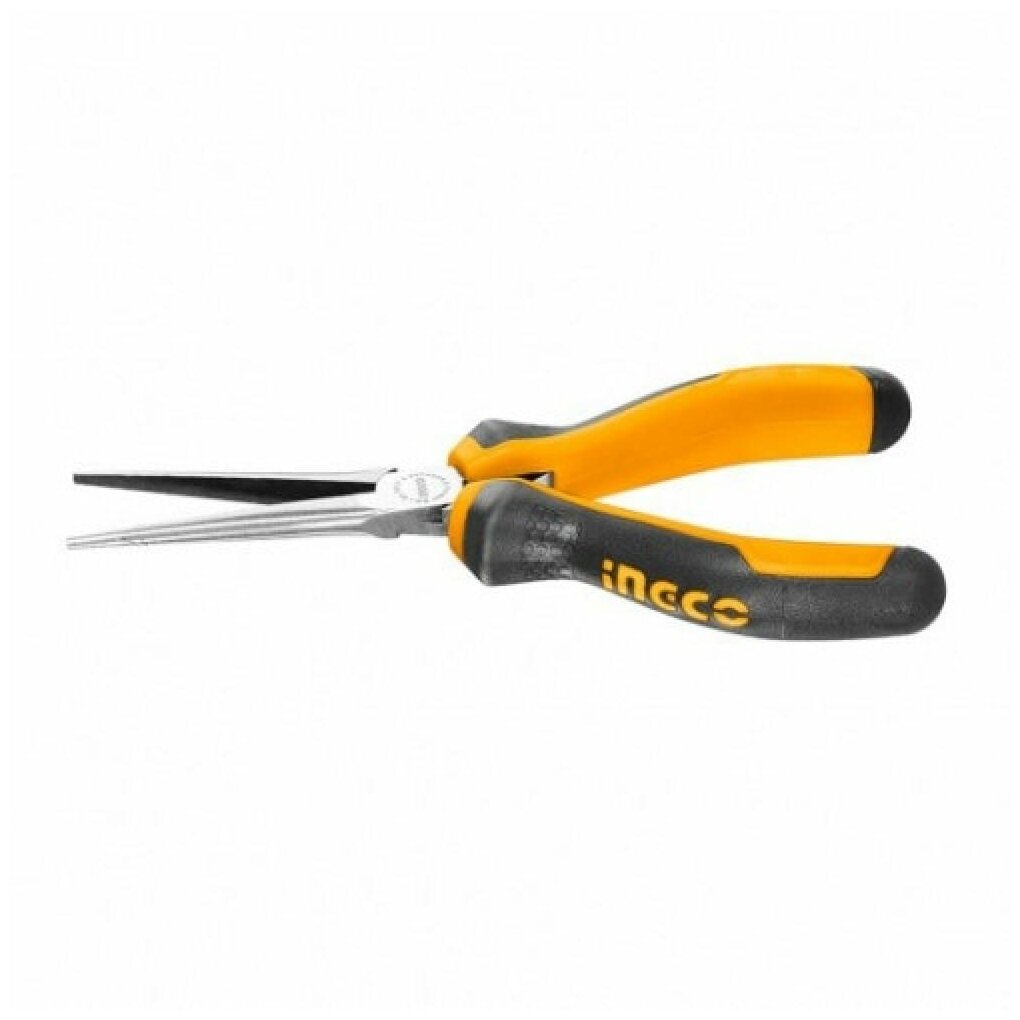 Длинногубцы INGCO мини 115мм HMNNP08115 - фото №4