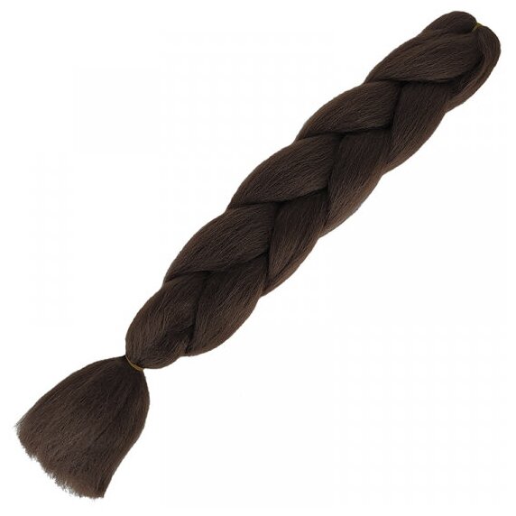 Канекалон коса 60 см, цвет темно-каштановый