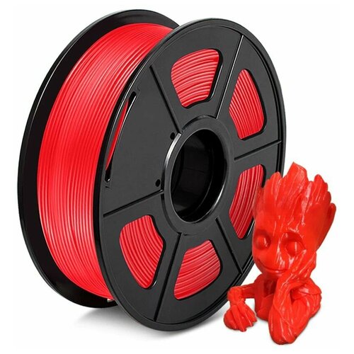 HIPS пластик SolidFilament в катушках 1,75мм, (Красный/Red)